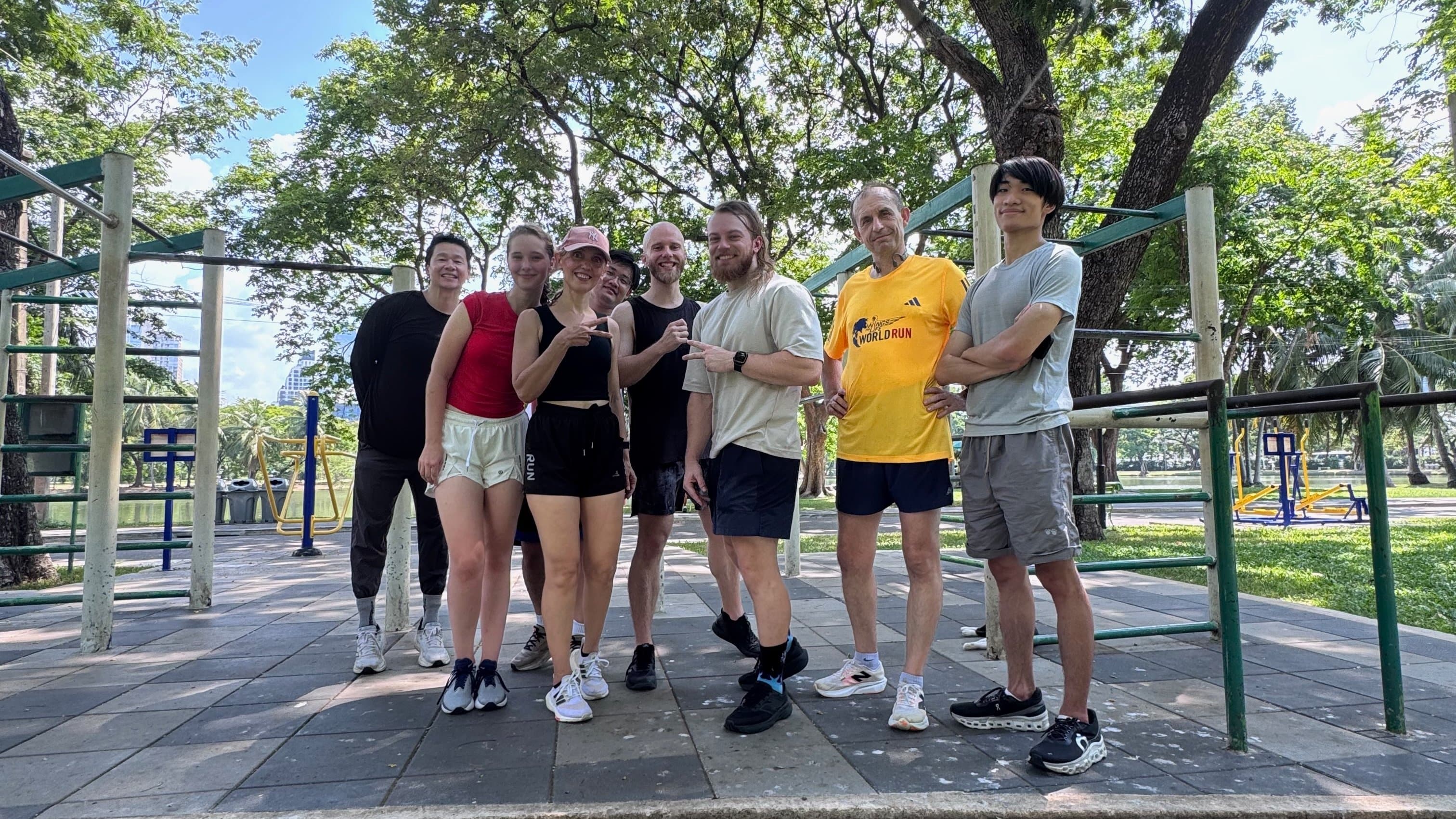 Lumphini Morning Run + Mobility Session